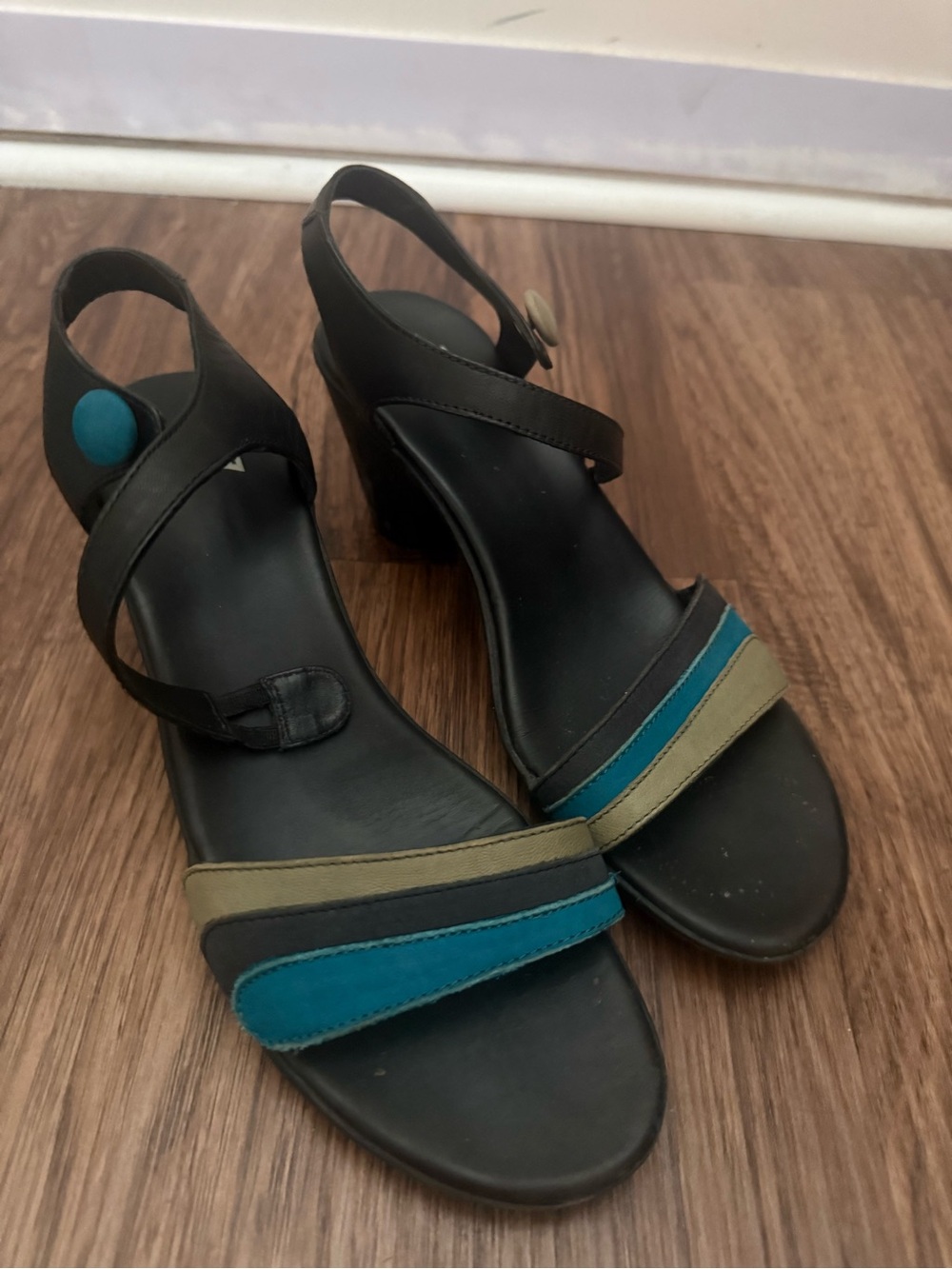 Camper twins Leather Sandals size 8